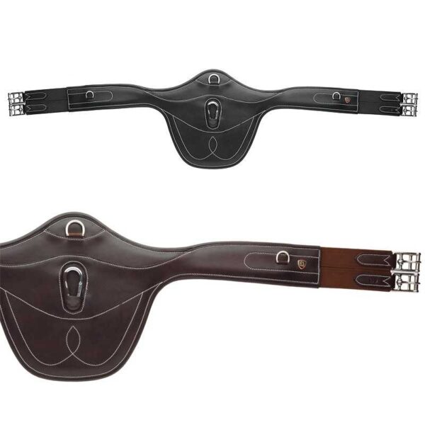 CINCHA SALVA RAMPLONES DE CUERO TATTINI